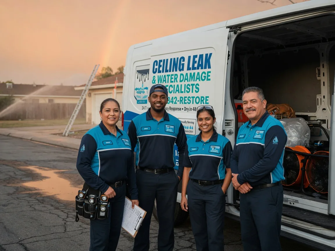 Ceiling Leak Cleanup company in East Dorset, VT