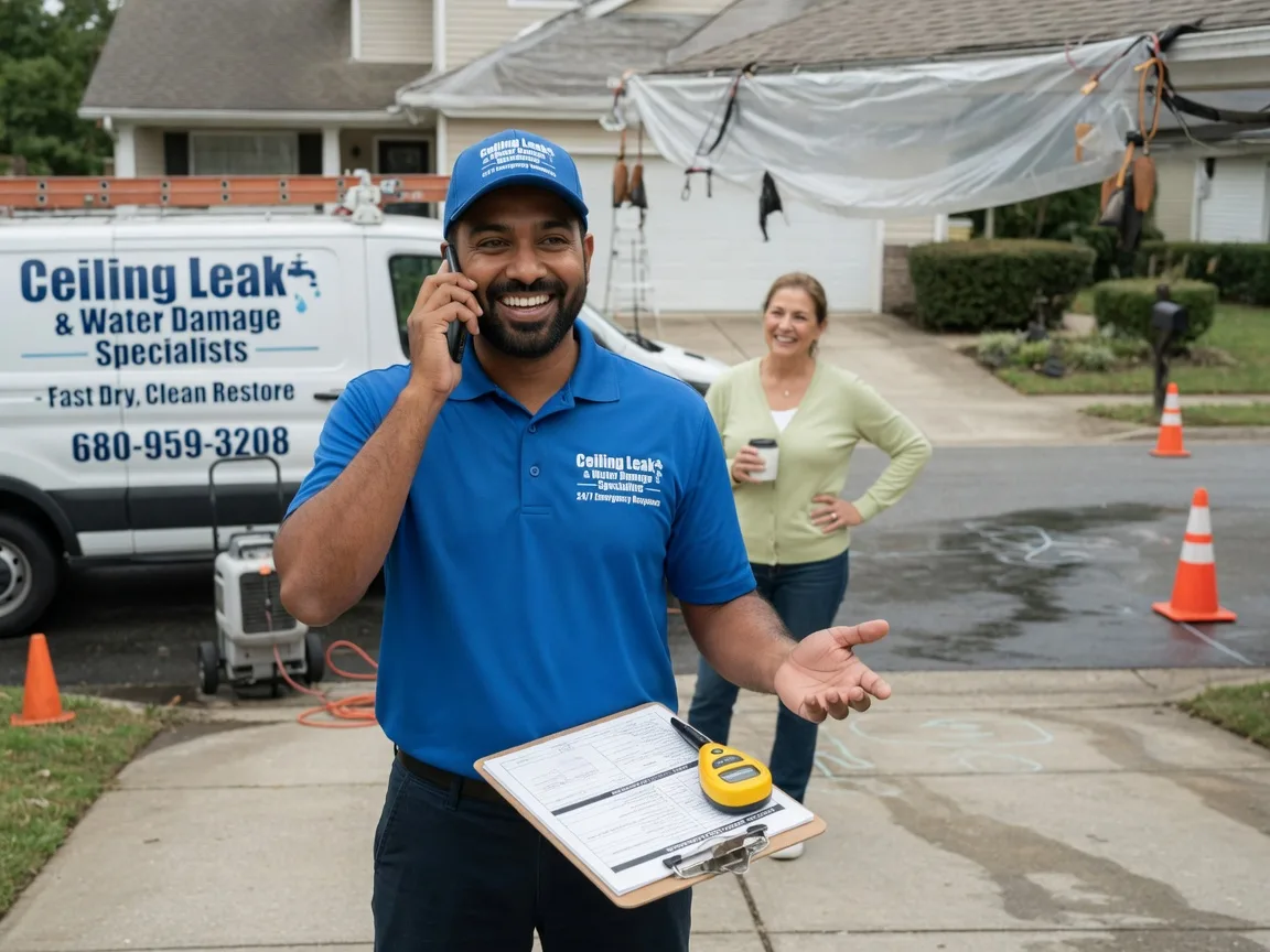 Ceiling Leak Cleanup East Dorset, VT FAQs